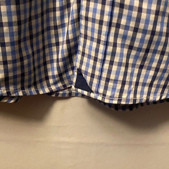 UNTUCKit Shirt Mens XS Extra Small Blue White Slim Fit Long Sleeve Button Down. - Picture 11 of 11